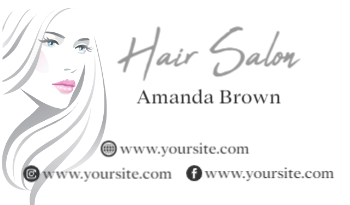 Hair Salon Business Card 3