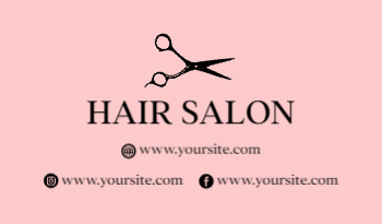 Hair Salon Business Card 5