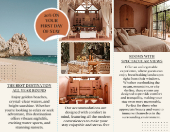 Travel & Hospitality Brochure  1 8.5x11