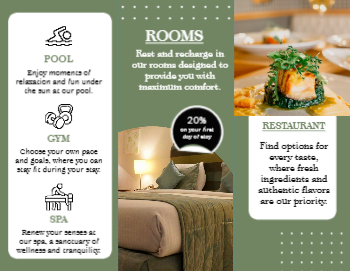 Travel & Hospitality Brochure  2 8.5x11
