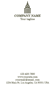 Travel & Hospitality Notepads 1 8.5x5.5