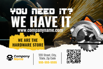 Hardware Store Postcard 2