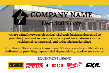 Electrical Supplies Postcard 5