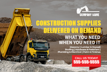 Building Supplies Postcard 1