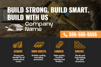 Building Supplies Postcard 5