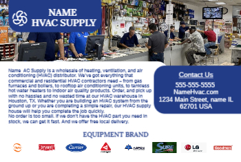 HVAC Supply Postcard 5