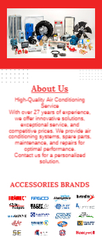 HVAC Supply Rack Card 3 3.5x8.5