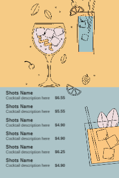 Bar Menu 4