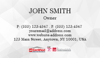 Roofing Business Card 11
