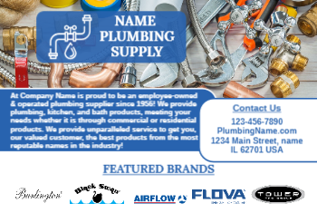 Plumbing Supplies Postcard 1