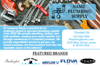 Plumbing Supplies Postcard 3
