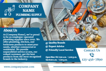 Plumbing Supplies Postcard 4