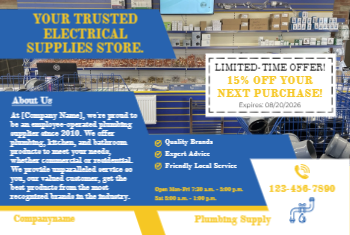 Plumbing Supplies Postcard 5