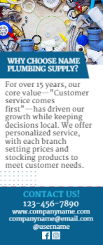 Plumbing Supplies Door Hanger 4