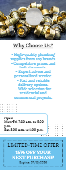 Plumbing Supplies Door Hanger 3