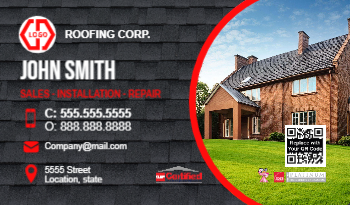 Roofing Business Card 12