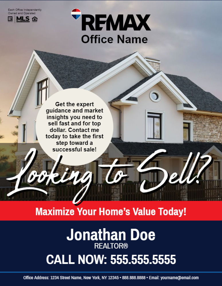 RE/MAX Flyers | Flyer Printing for RE/MAX Real Estate