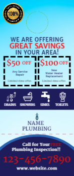 Plumbing Door Hanger 5 3.5x8.5