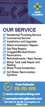 Plumbing Door Hanger 6 3.5x8.5