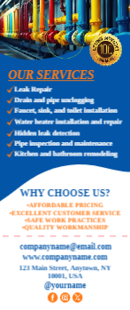 Plumbing Door Hanger 9 3.5x8.5