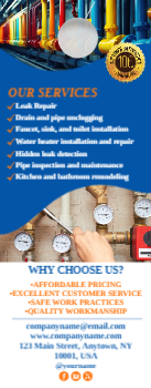 Plumbing Door Hanger 9 4.25x11