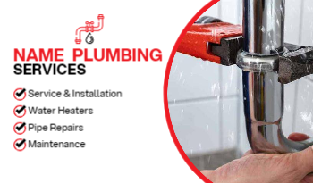 Plumbing Business Card 3