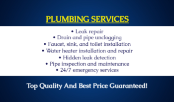 Plumbing Business Card 7