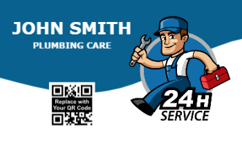 Plumbing Business Card 12