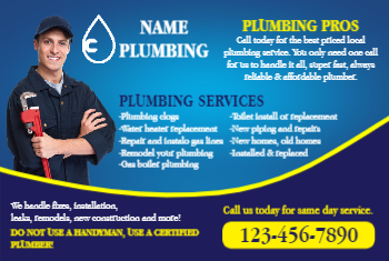 Plumbing Postcard 4