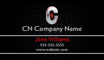 Electrician Business Card 6