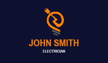Electrician Business Card 7
