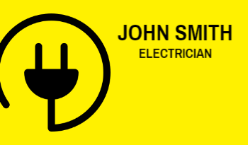 Electrician Business Card 8