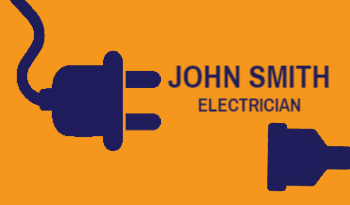 Electrician Business Card 10