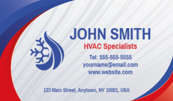 HVAC Business Card 7