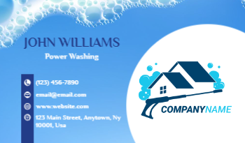Power Washing Business Card 3b