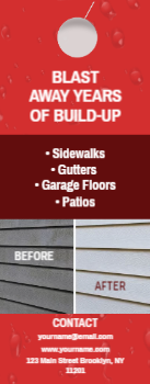 Power Washing Door Hanger 2a 4.25x11