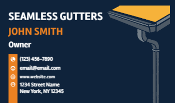 Gutters Business Card  1