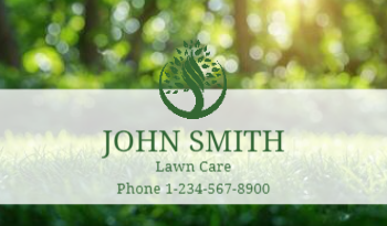 Landscaping Business Card  3