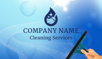 Cleaning Services Business Card 2