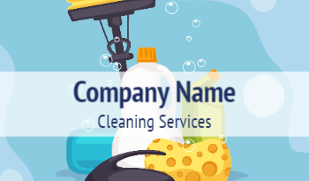 Cleaning Services Business Card 4