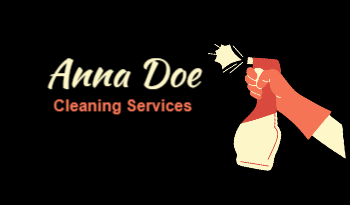 Cleaning Services Business Card 2a