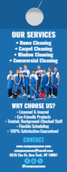 Cleaning Services Door Hanger 5a 4.25x11