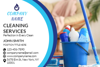 Cleaning Services Postcard 1