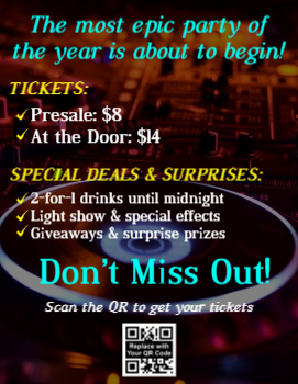 DJ Flyer 2 8.5x11