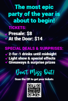 DJ Flyer 1 4x6