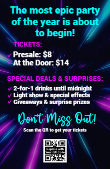 DJ Flyer 1 5.5x8.5