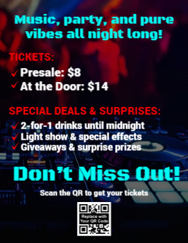DJ Flyer 5 8.5x11