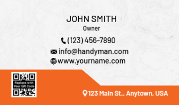 Handyman Business Card 5a