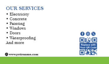 Handyman Business Card 6a