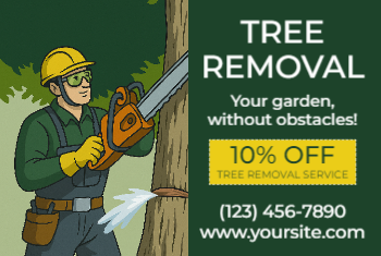 Tree Removal Postcard 2